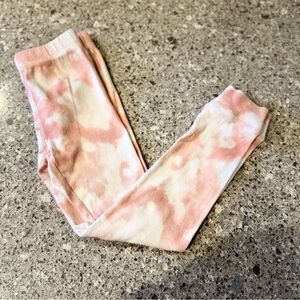 Grayson Collective Girl's Pink Tie-Dye Leggings/Joggers - Size 5T